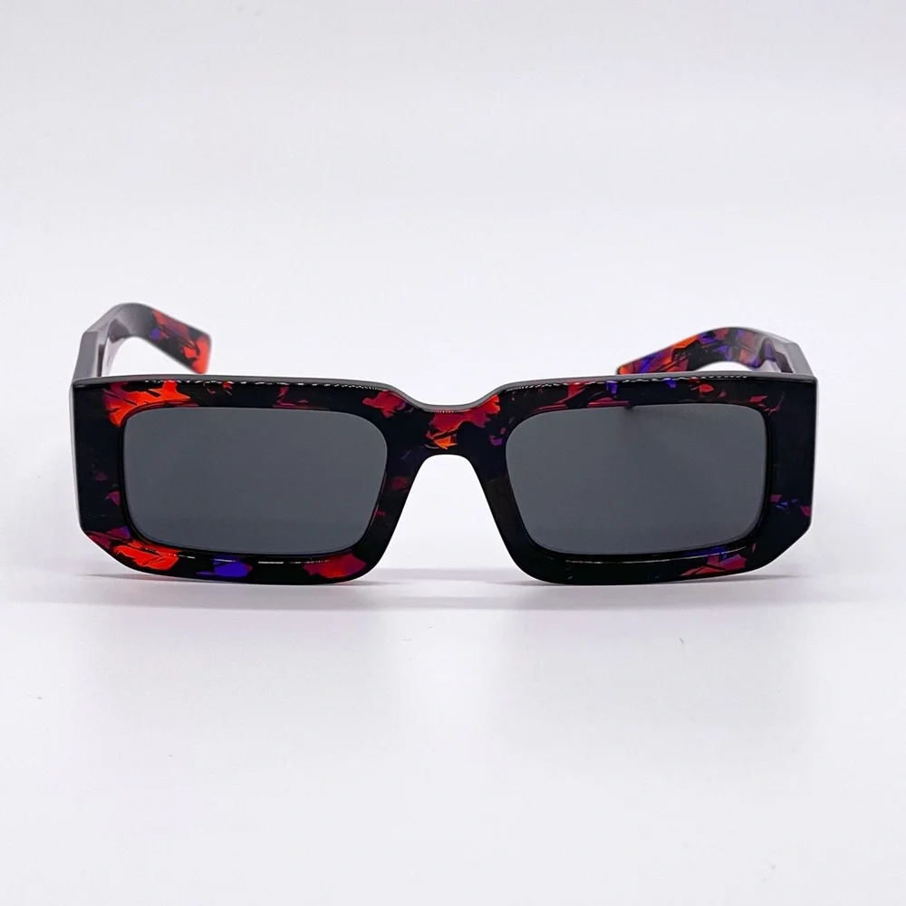 NEW PRADA PR06YSF 06V5S0 UNISEX SQUARE SUNGLASSES PRADA SPR 06Y EYEWEAR PR 06YS - Picture 2 of 13